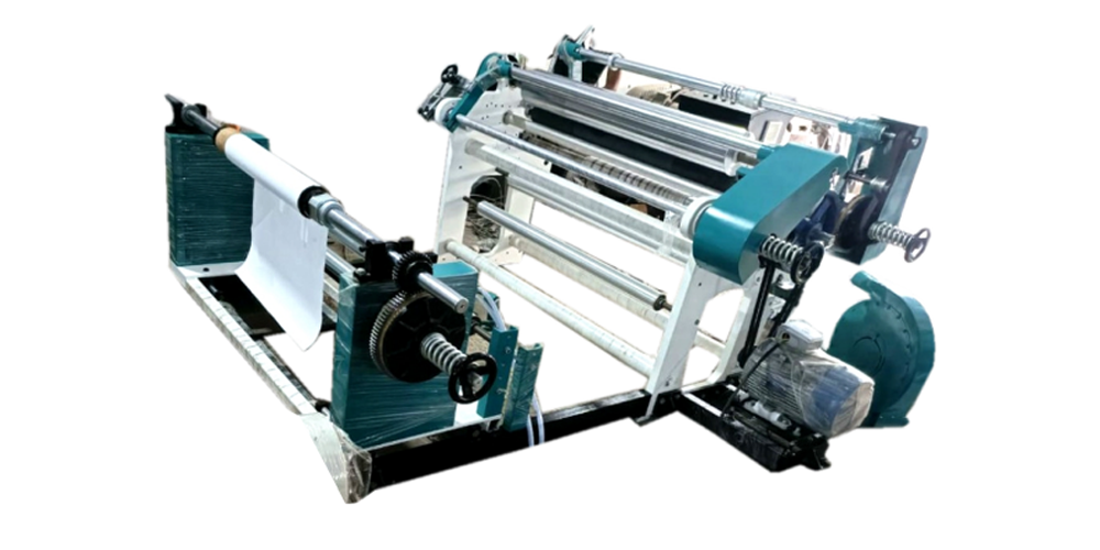 1000 MM ALL TYPE PAPER SLITTING REWINDING MACHINE Model (SPSM-37)